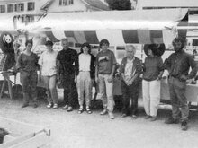 Gründungsvorstand des WWF Glarus an der Landwoche 1991